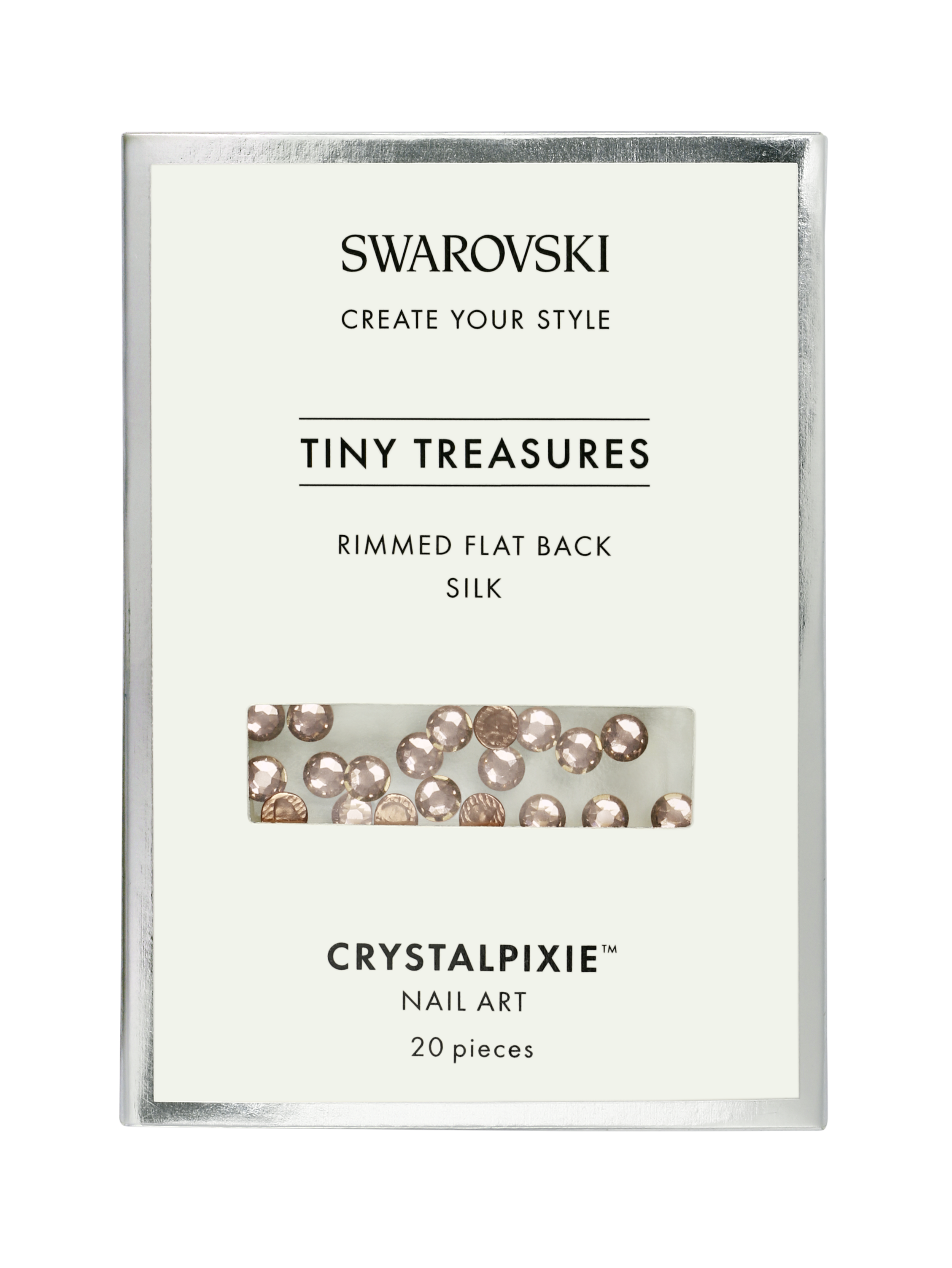 Swarovski Tiny Treasures - Rimmed FB Silk