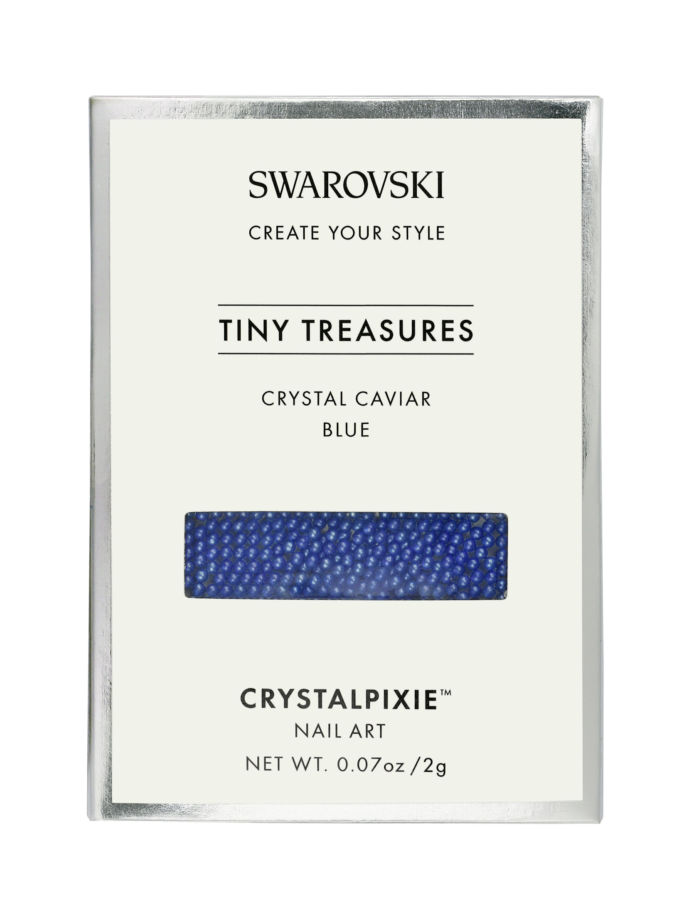 Swarovski Tiny Treasures - Crystal Caviar BLUE