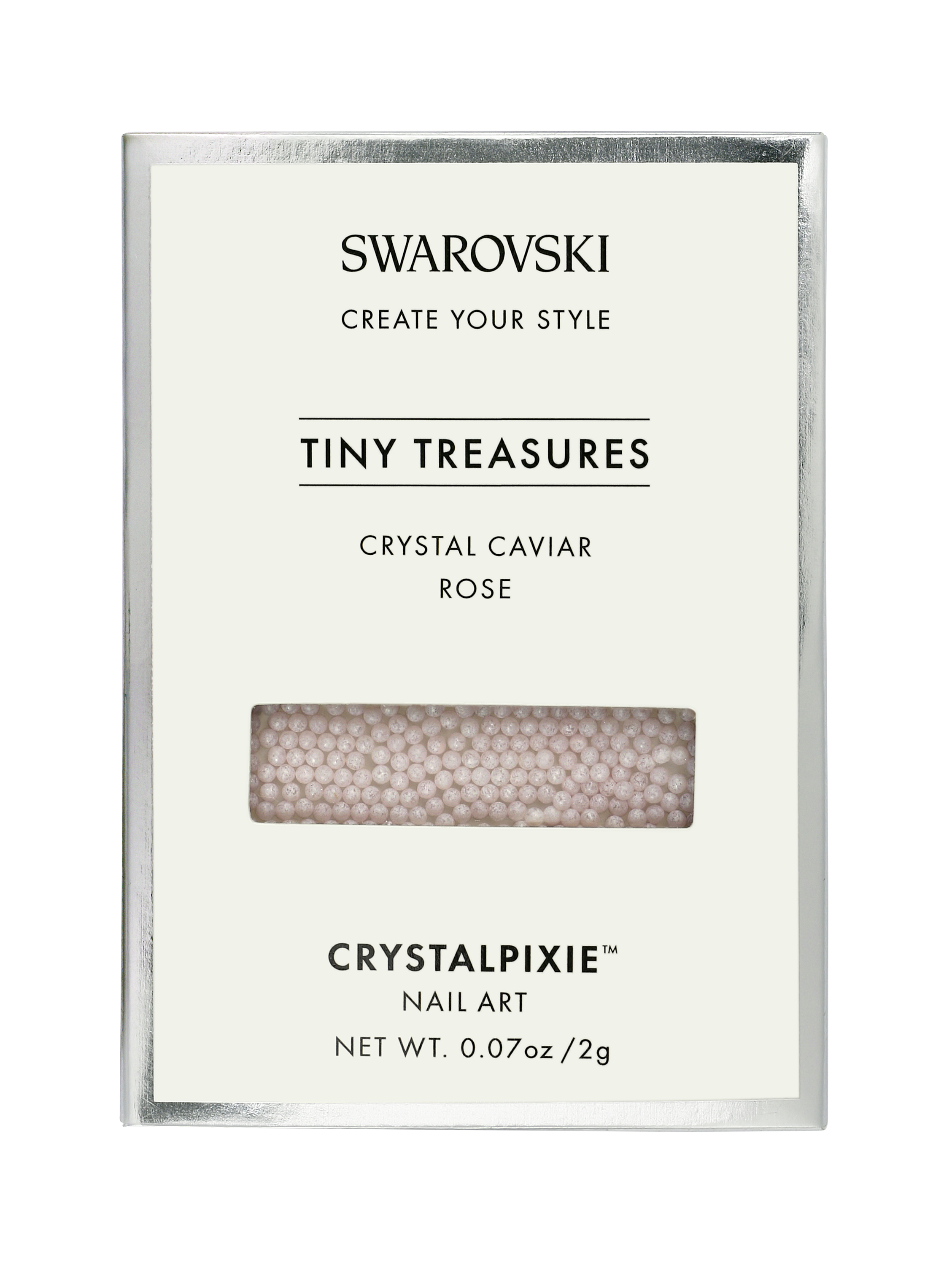 Swarovski Tiny Treasures - Crystal Caviar ROSE