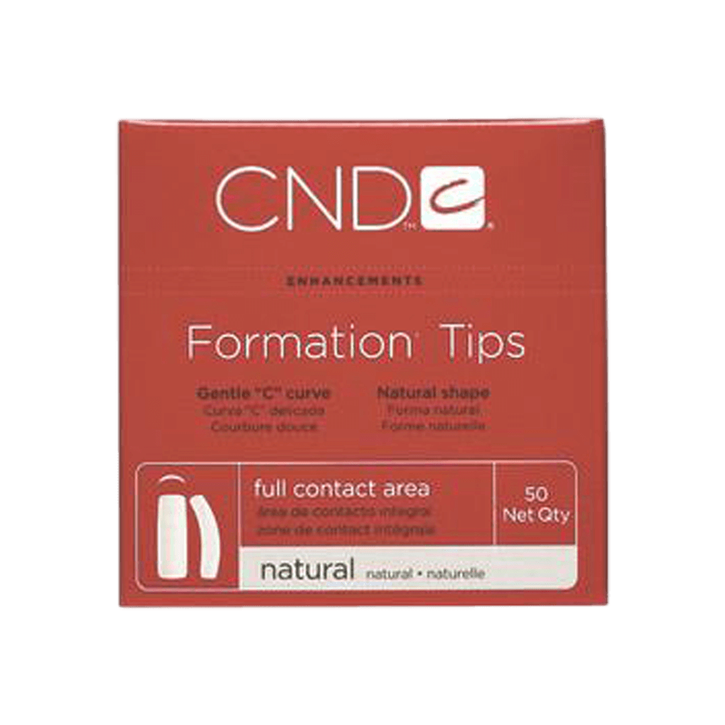 CND™ - Formation Tips - Natural 50Pk 1