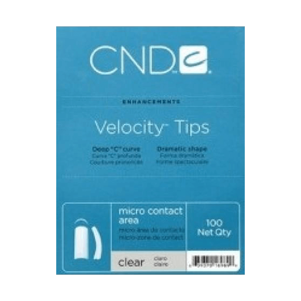 CND™ - Velocity Tips - Clear - 100 Pack