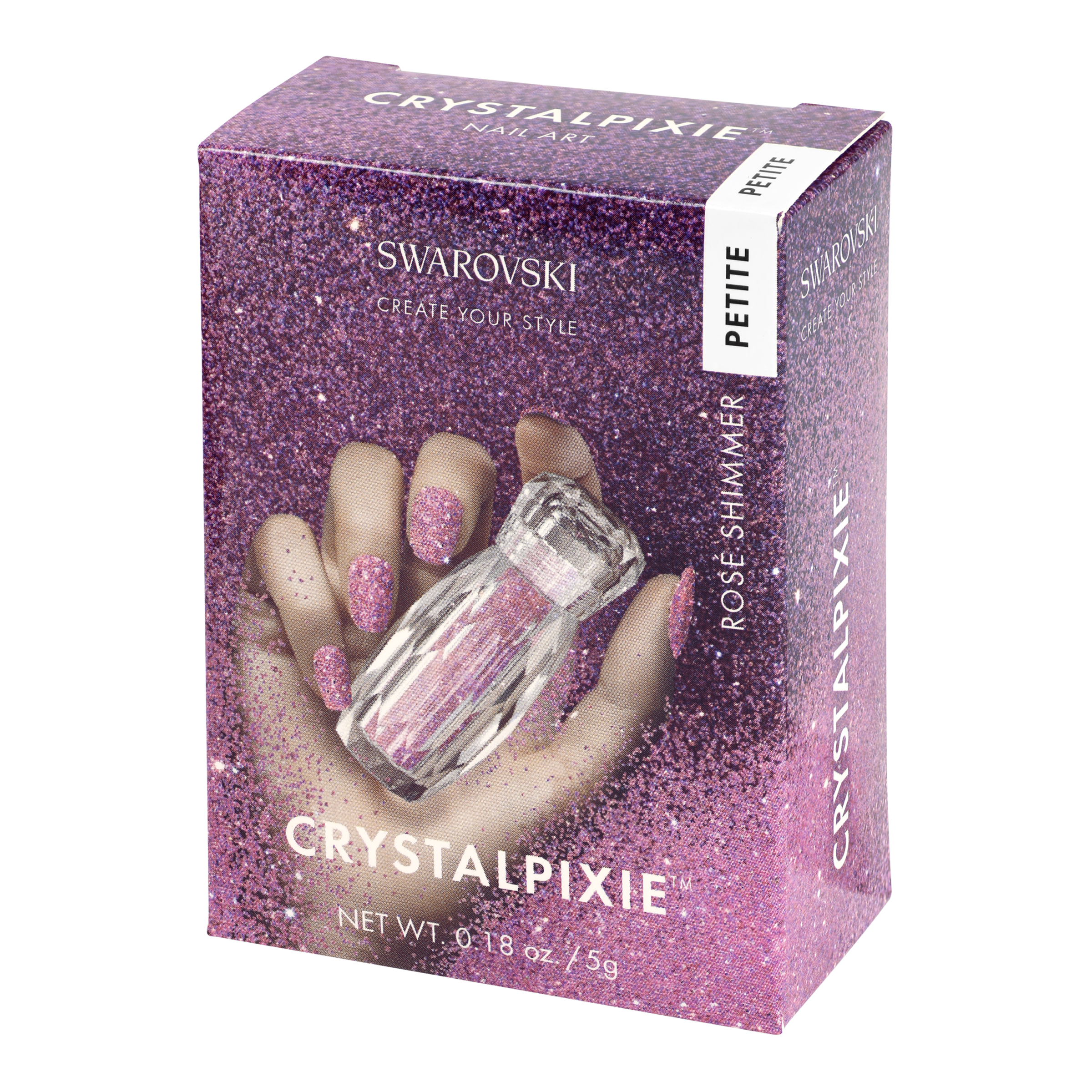 Swarovski CrystalPixie Petite Shimmer - Rose 5g